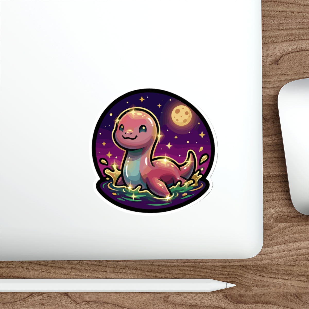 Your Game Dock Needs This! Adorable Cosmic Loch Ness Monster