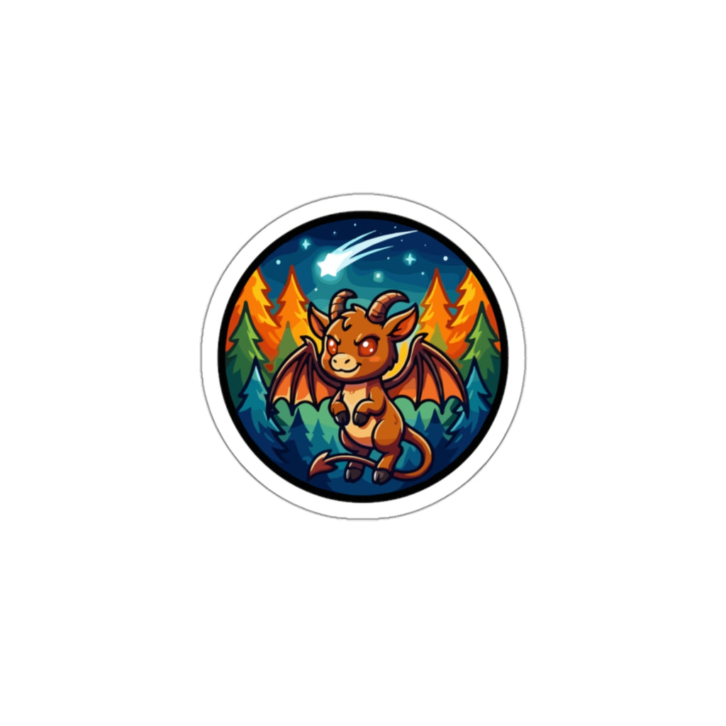 Pine Barrens Pal: Jersey Devil In the Woods - Adorable Cryptid Companion