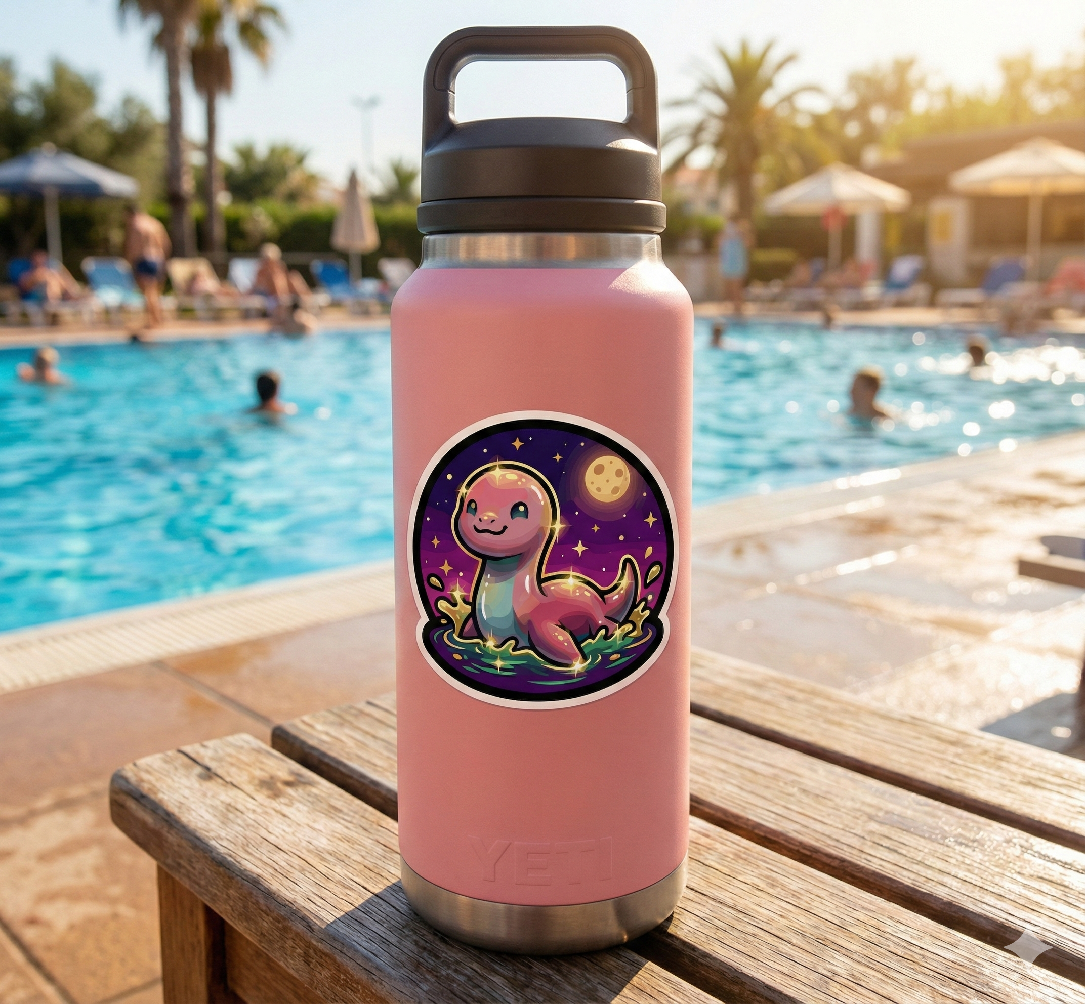 Your Game Dock Needs This! Adorable Cosmic Loch Ness Monster